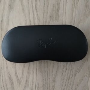 Ray-Ban Black Sunglasses Hard Case with Embossed Logo